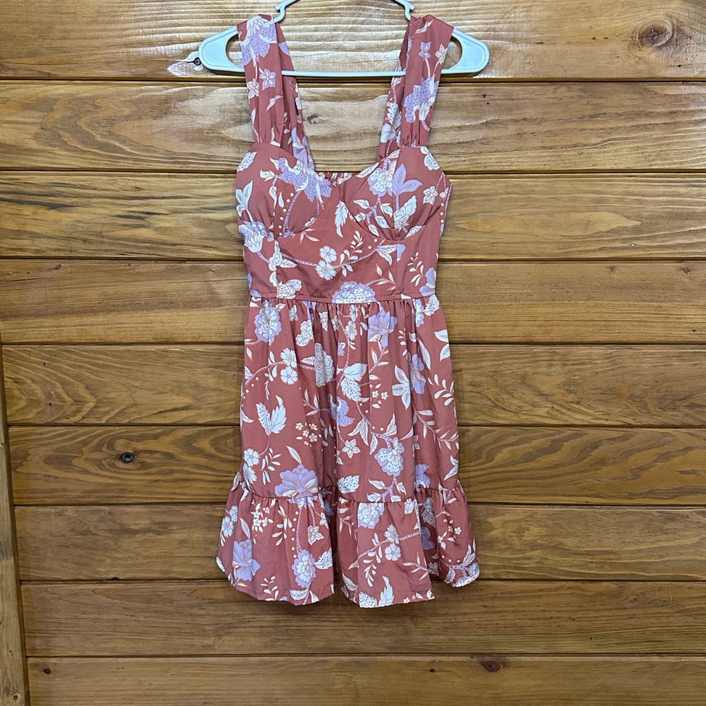 Band of the free floral dress. Size small.